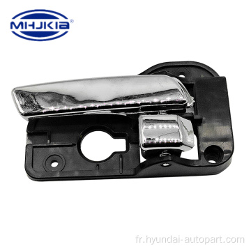 82610-1d010 Ensemble de poignée de porte gauche pour Hyundai Carens